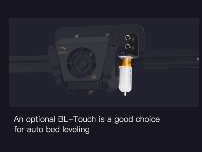 Creality 3d Printer with BL Touch firmware Upgrade Notification