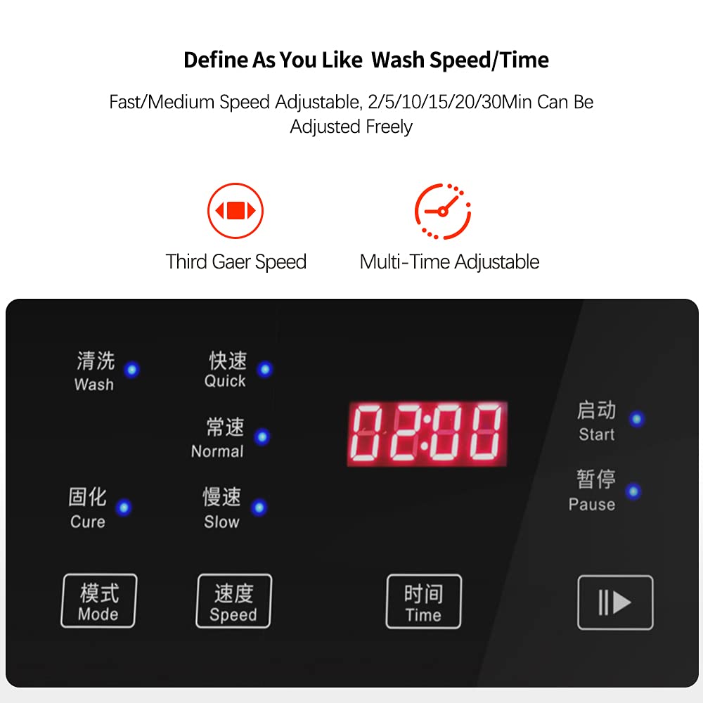 creality resin, uw-02 10inch washing and curing machine