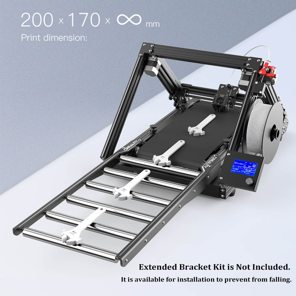 entusiastisk af hjemmelevering Creality's CR30 Belt 3D Printer, CR-30 3DPrintMill US/AU/UK FREE SHIPPING