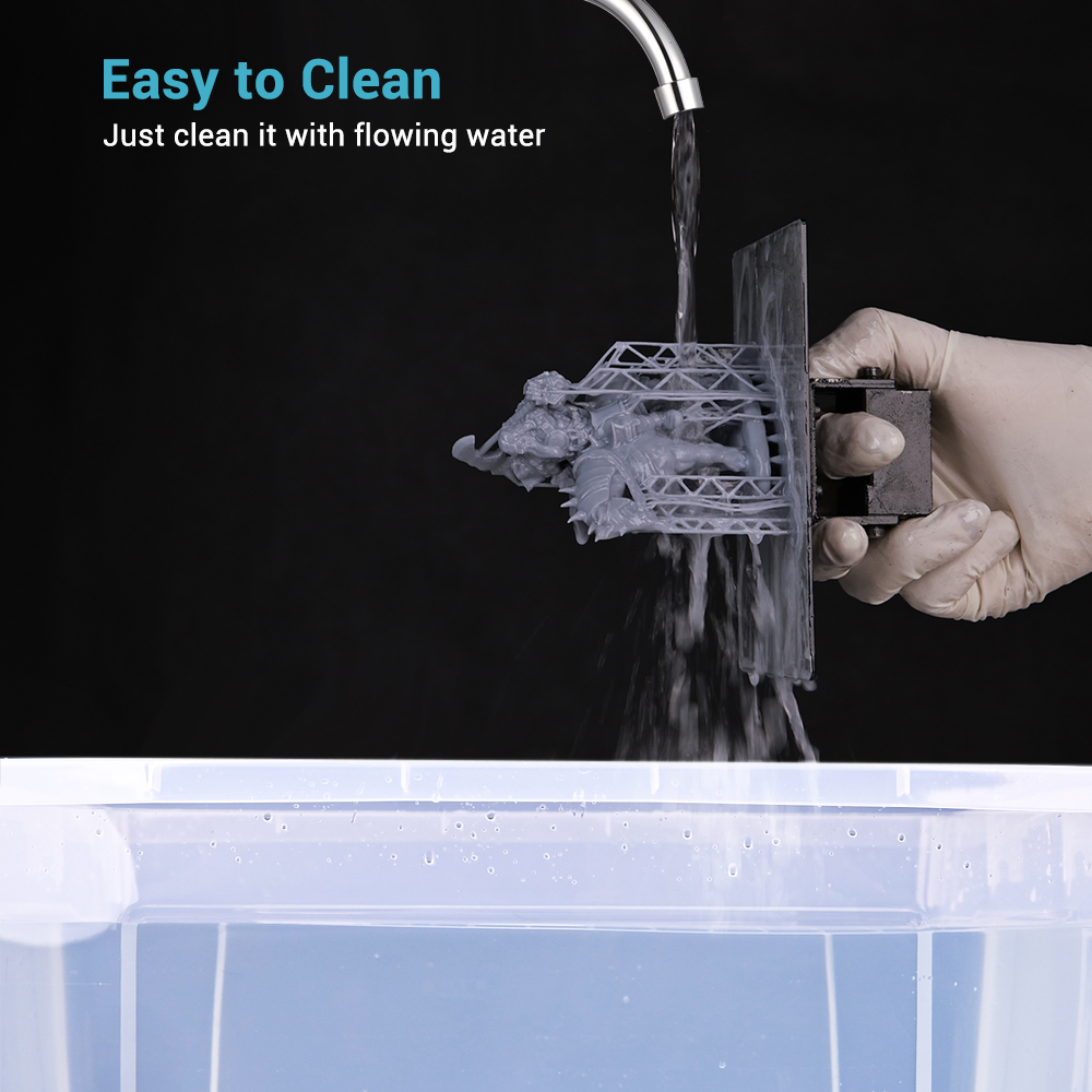 creality water resin, 1000ml water washable resin for elegoo, anycubuic resin 3d printer