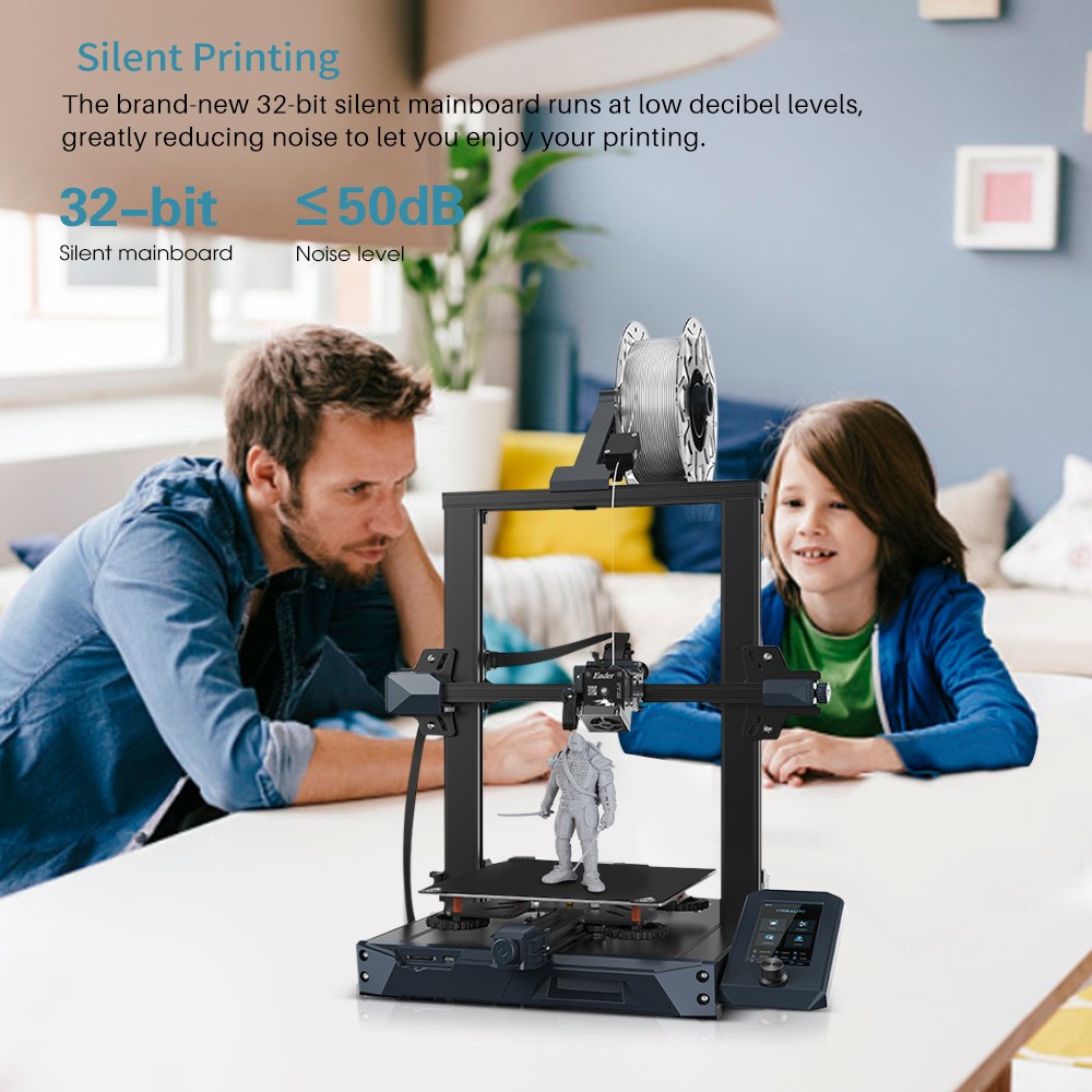 Creality ender 3 s1, Ender-3S1 Silent Printing