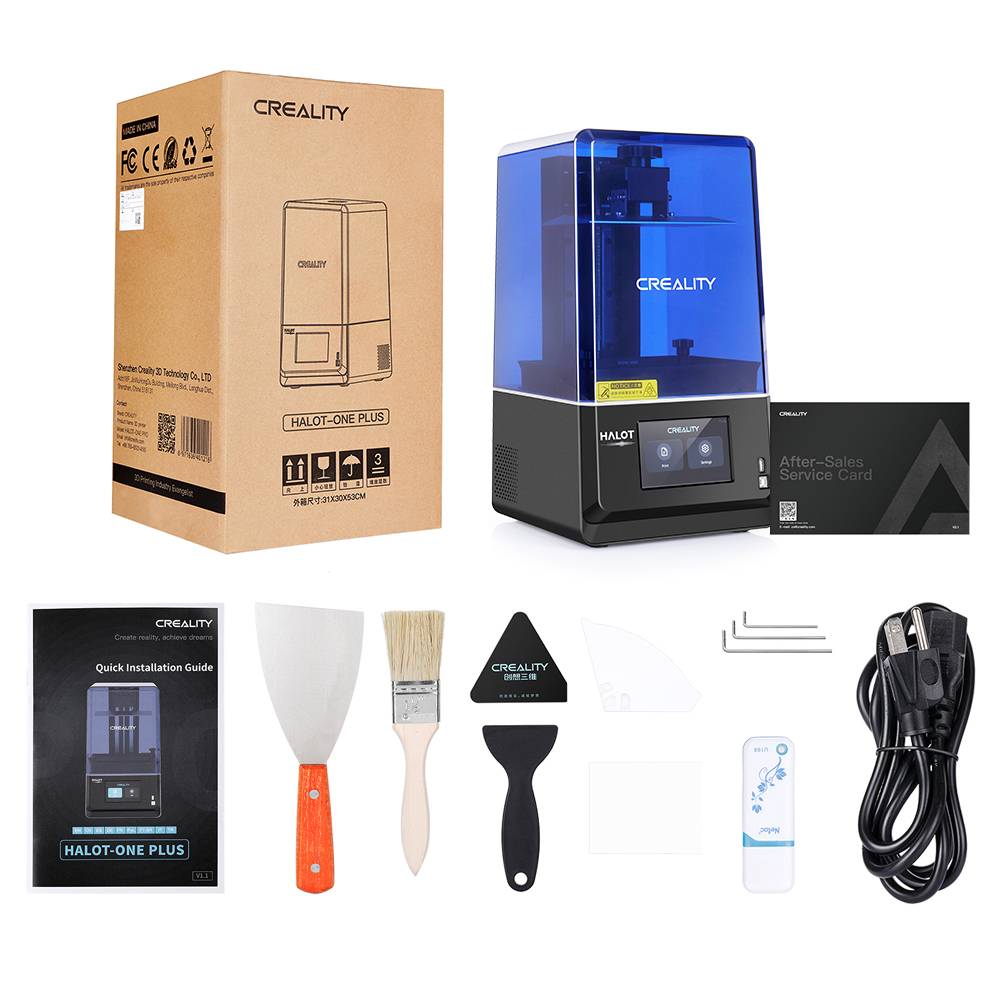 Creality Halot One Plus - 7.9Inches/4K Mono