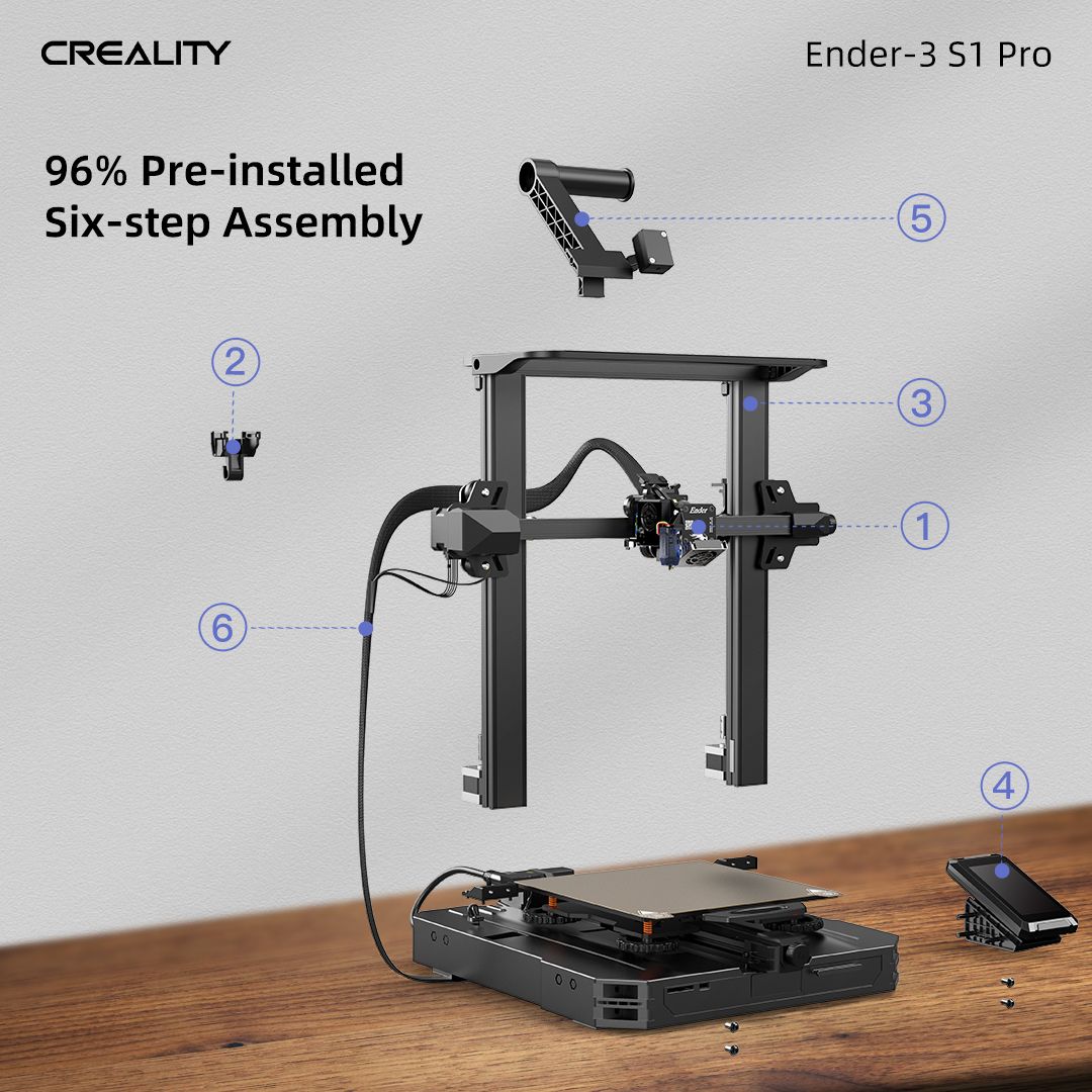 Creality Ender-3S1Pro, upgraded ender 3 3d printer