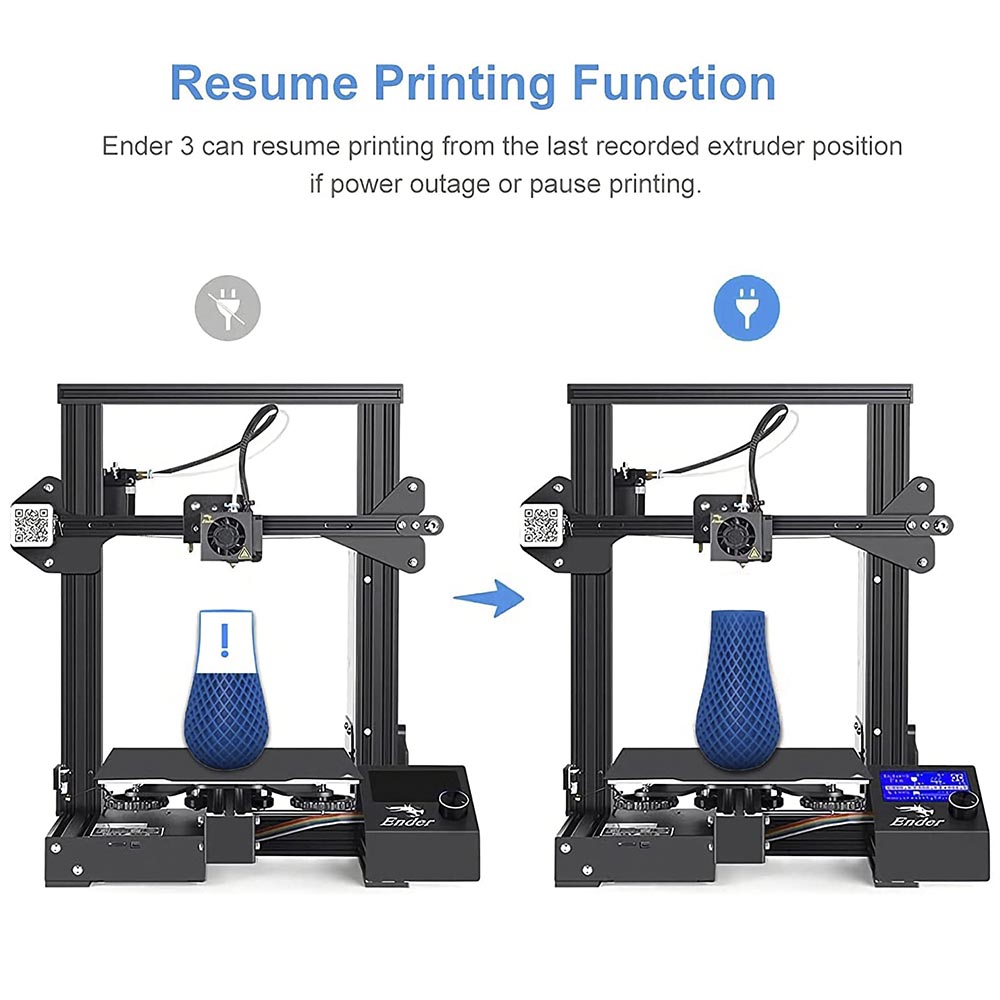 Soldes Creality 3D Ender 3 2024 au meilleur prix sur