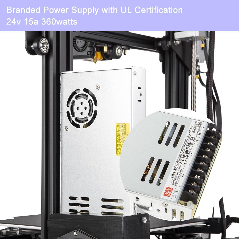 Creality Imprimante 3D Ender 3 Pro avec plaque de mise a niveau Cmagnet  Build, Meanwell Supply, certifiee UL, taille d'impres - Cdiscount  Informatique