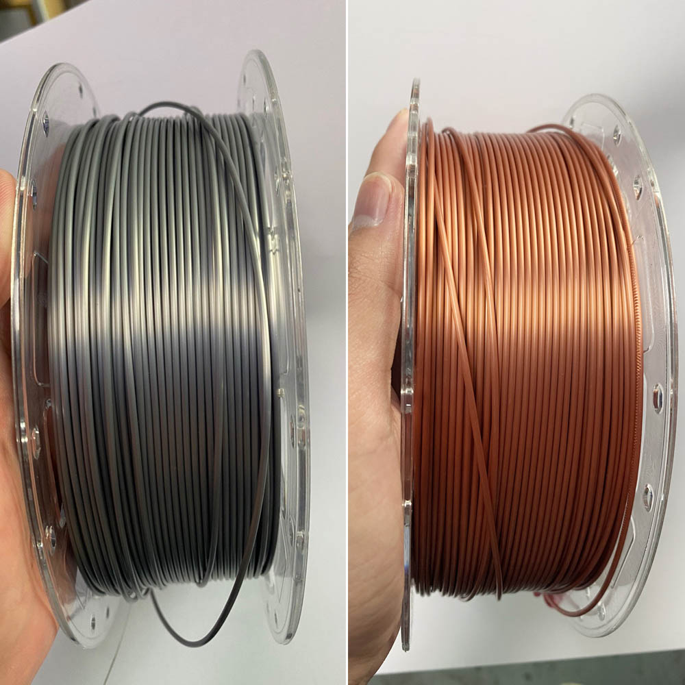 creality pla filament, silky sliver color pla filament