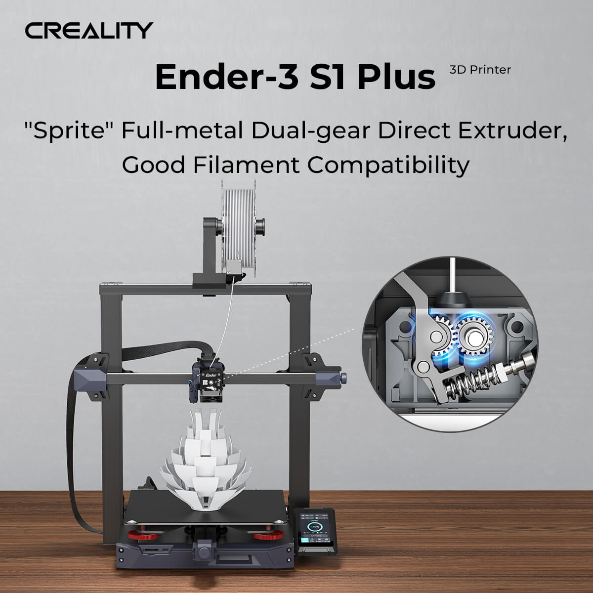 Imprimante 3D Creality Ender-3 S1 PLUS