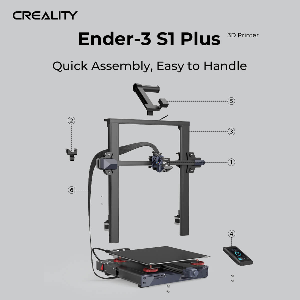 creality ender 3 s1 plus 3d printer