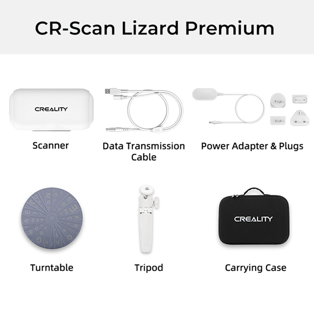 Creality CR-Scan Lizard 0.05mm Accuracy | Creality3D Scanner
