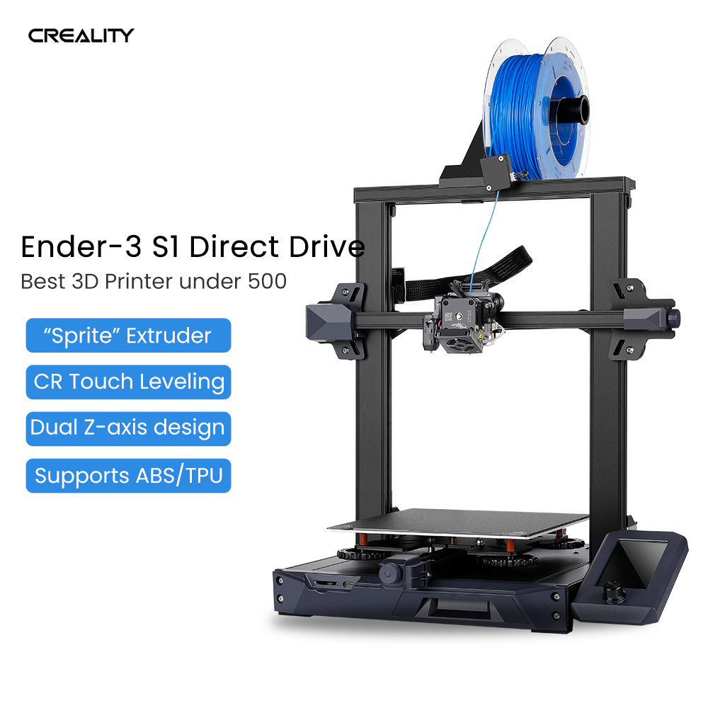 Hjælp Næb regulere Creality Ender Series | Ender-3 S1| Direct Drive | Auto Leveling 3D Printer