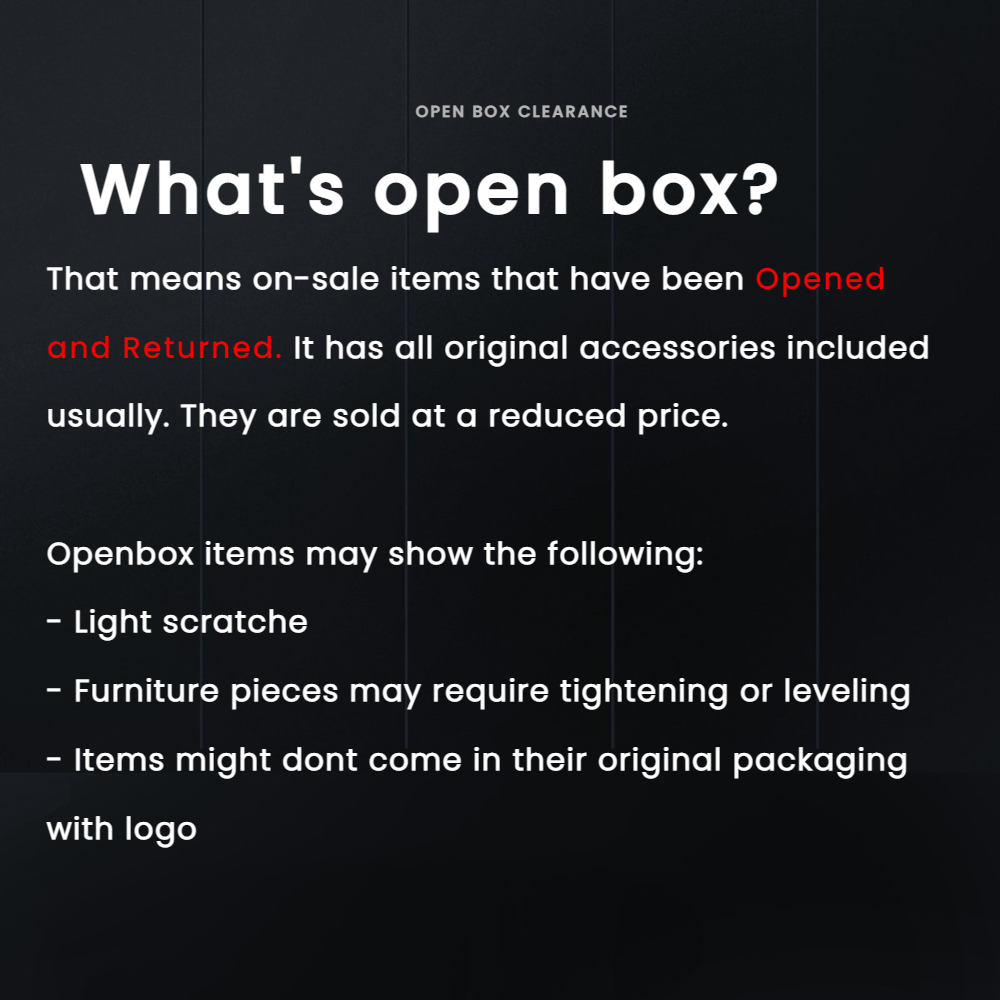 [NEW OPEN BOX ITEM-EU STOCK]