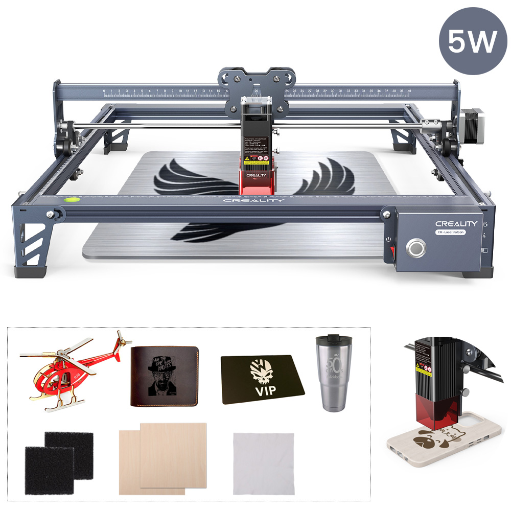 Review] Creality CR-Laser Falcon Engraver - 3D Printing Industry