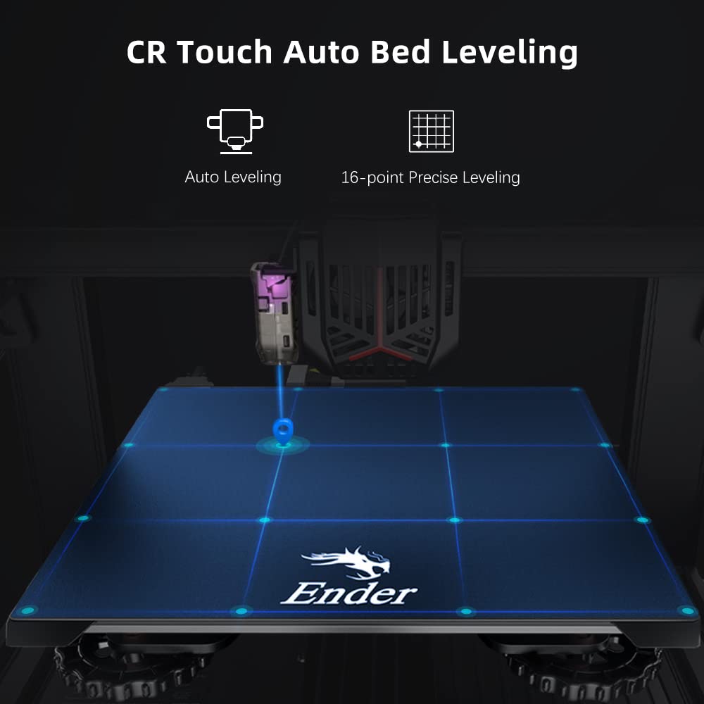 Creality Ender 3 V2 Neo 3D Printer with CR Touch Auto Leveling Kit