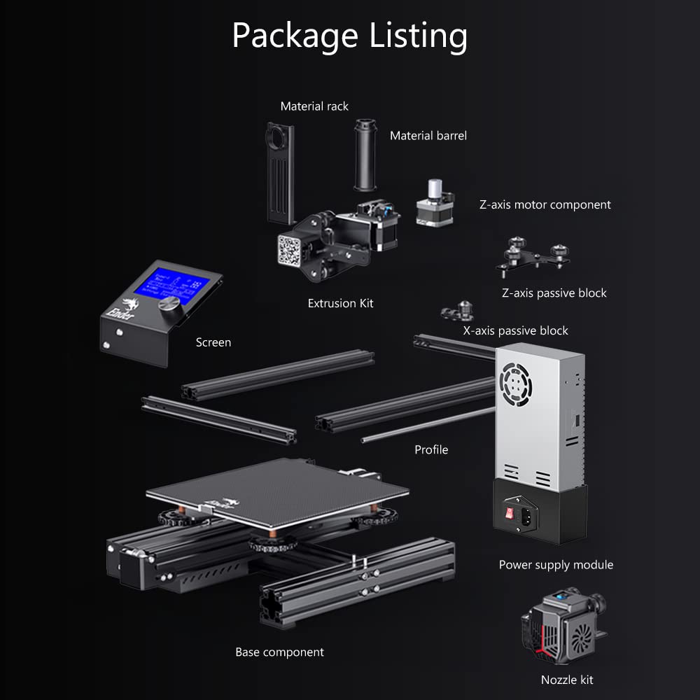 Imprimante 3D Creality Ender 3 Neo avec CR Touch Mise à Niveau Automatique  du lit Extrudeuse entièrement métallique Plate-Forme en Verre au  carborundum Carte mère silencieuse 220x220x250mm : : Commerce,  Industrie et