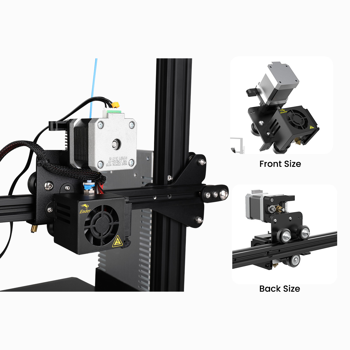 Kit de conversion d'extrudeuse à entraînement direct Ender 3  Kit de mise  à niveau Ender 3 Direct Drive-Pièces et accessoires pour imprimante  3d-Aliexpress