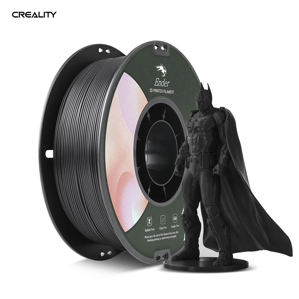 Creality Filament pour imprimante 3D Hyper PLA High Speed - 1,75 mm - Pour  impression à grande vitesse - Précision dimensionnelle +/- 0,02 mm - 1 kg -  Noir CRGJX-HS-BK : : Commerce, Industrie et Science