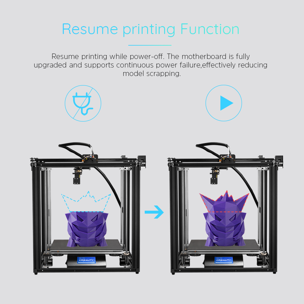 High-Performance 3D Printer  ender 5 plus 