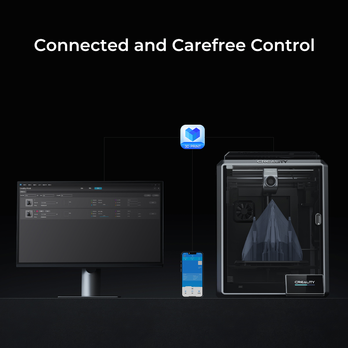 High Speed Printing, K1 Speedy 3D Printer