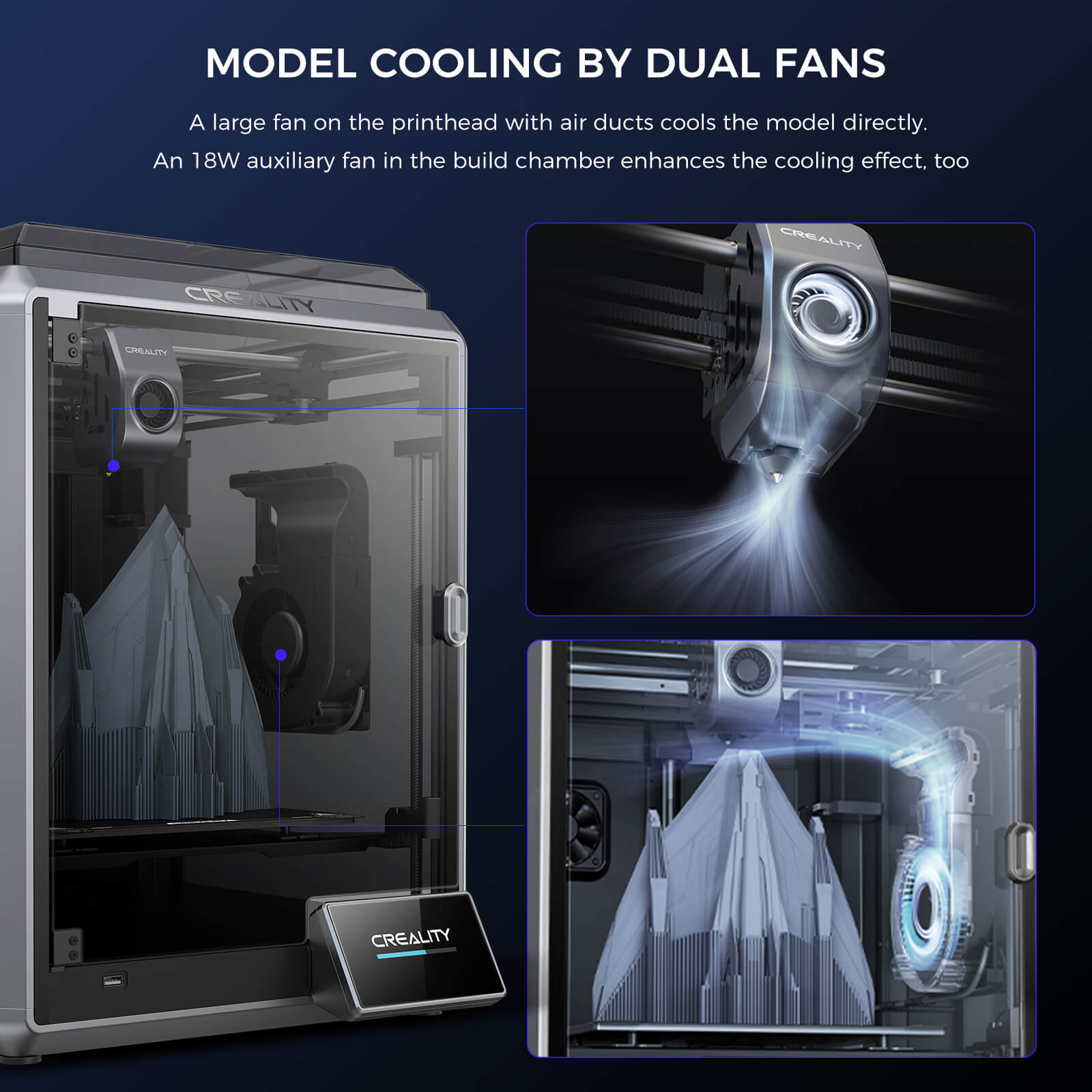 Creality K1 Speedy High Speed Printing Fastest 3D Printers of 2023