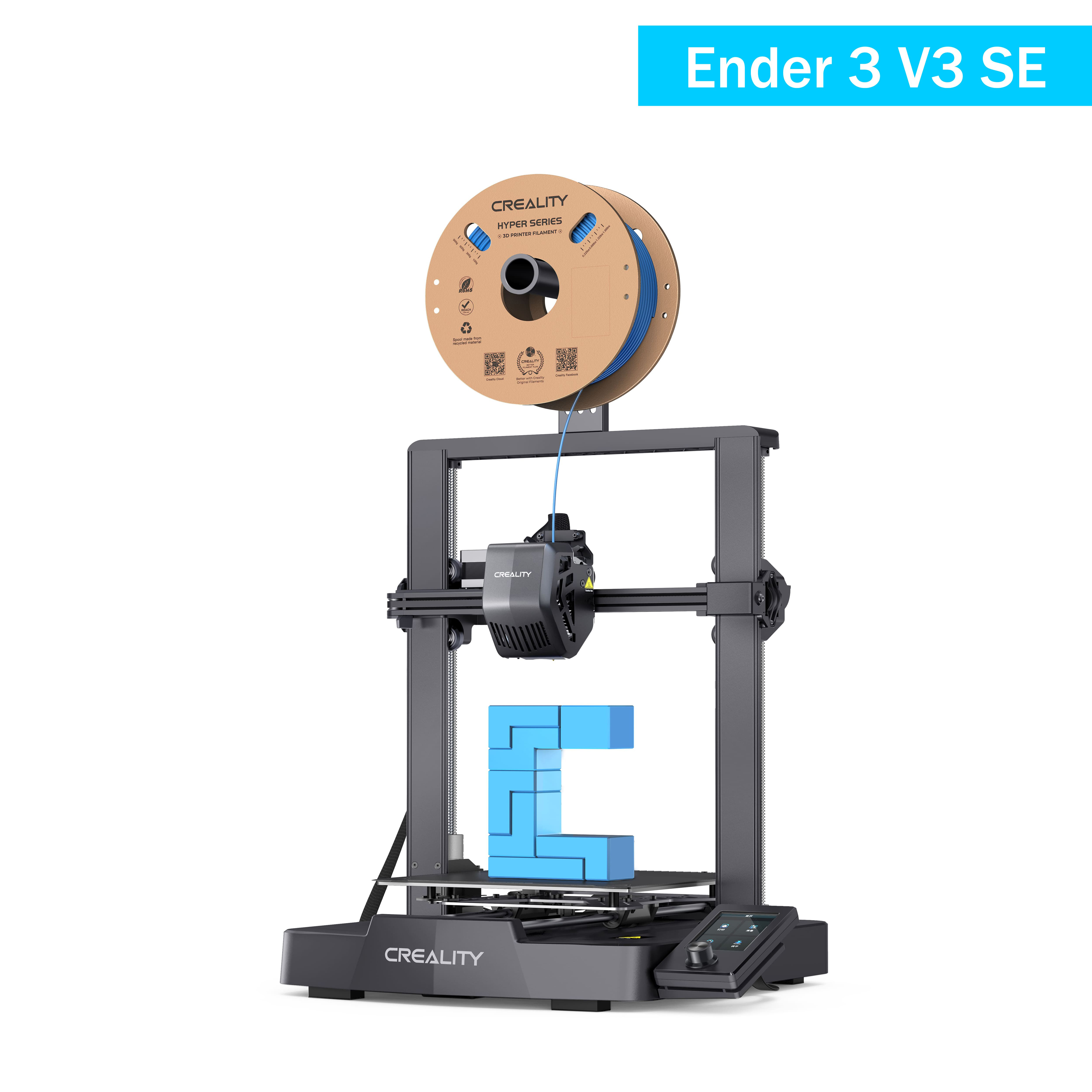 Official Creality Ender 3 3D Printer Fully Open Source with Resume Printing  All Metal Frame FDM DIY Printers with Creality 3D Official 1 Pack of 2