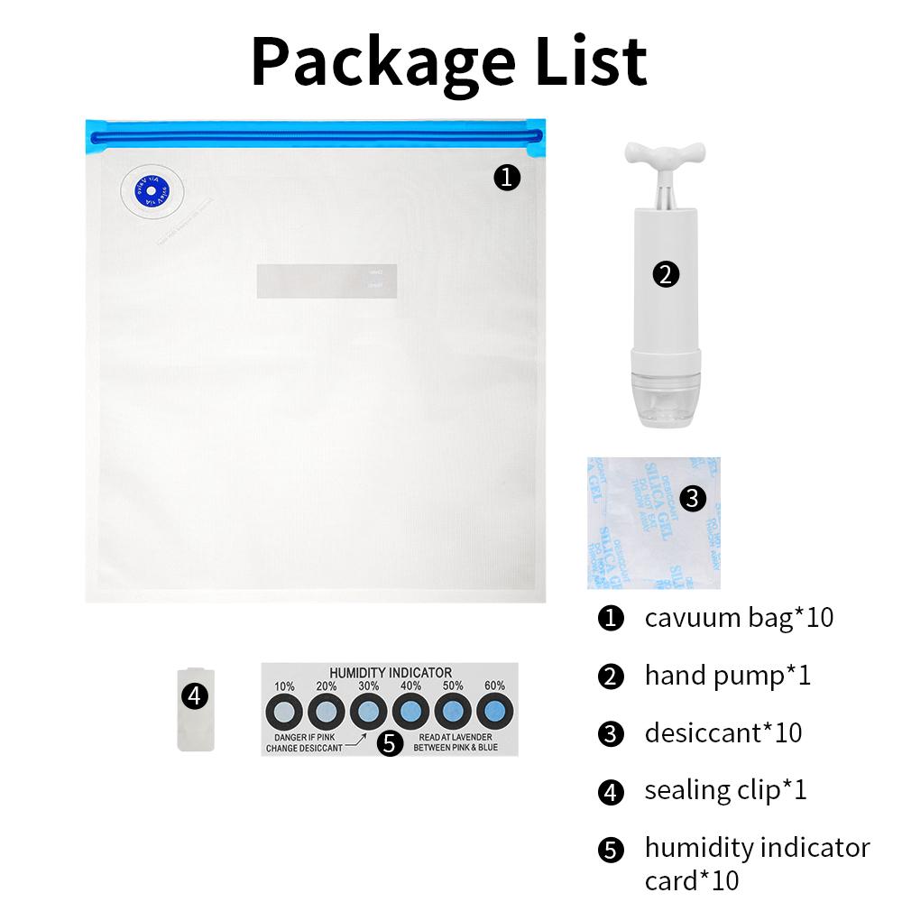 Filament Vacuum Sealing Kit and Replacement Vacuum Bags