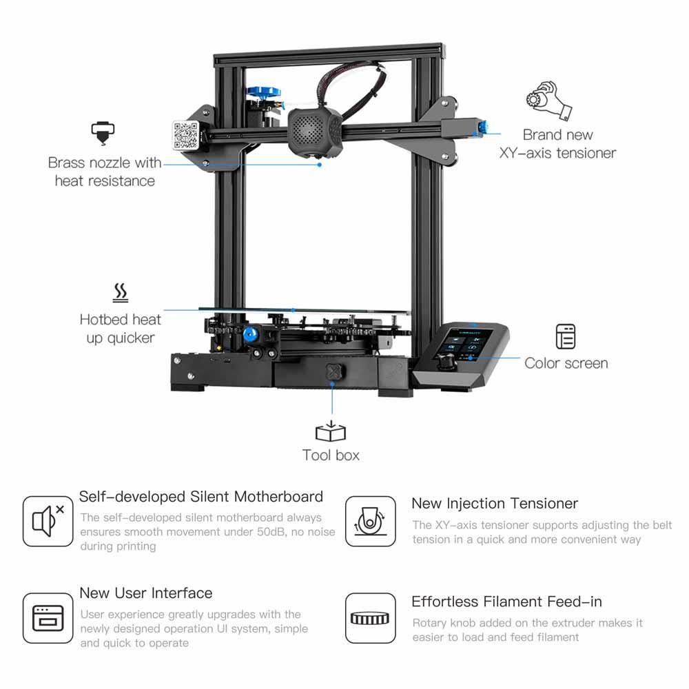 Creality Ender-3 V2 3D Printer