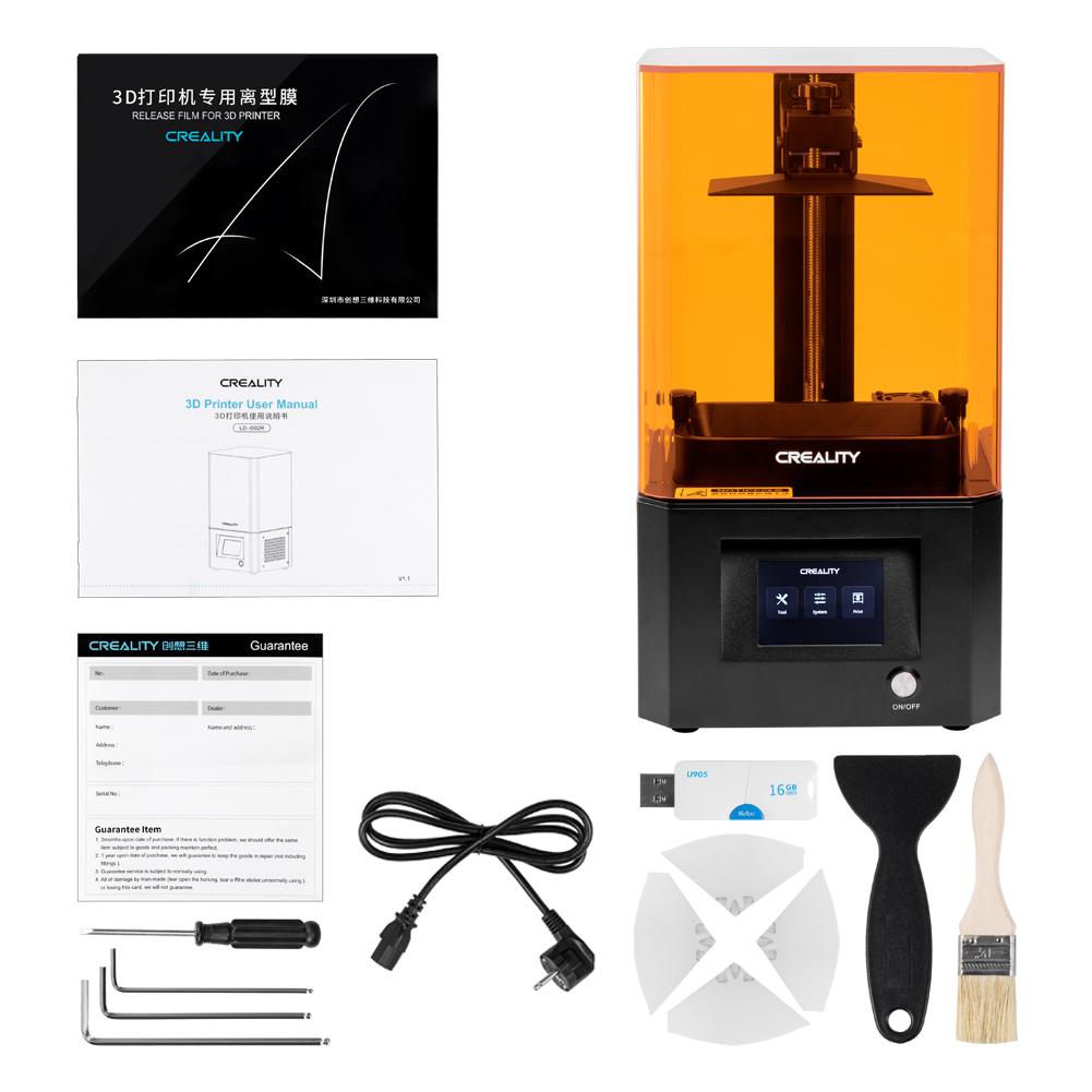 creality resin,  ld-002r lcd 3d printer