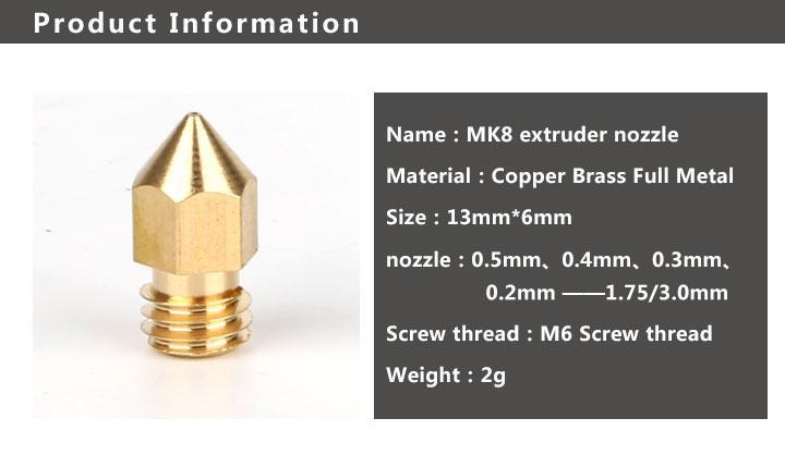 3d printer nozzles kit