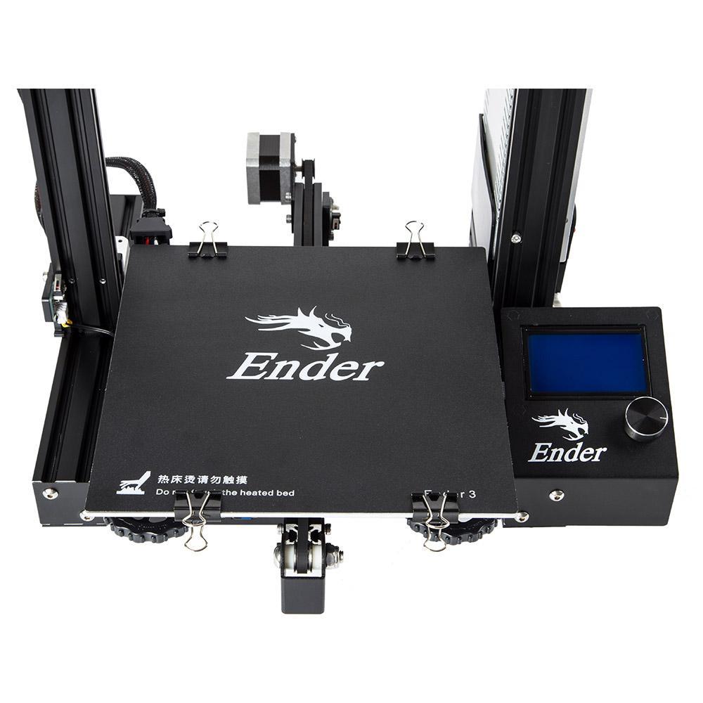 Creality Ender-3 – imprimante 3D Ender-3 améliorée, avec kit d'accessoires,  ensemble de verre, v-slot, extrudeuse MK, reprise d'impression en cas de  panne de courant - AliExpress