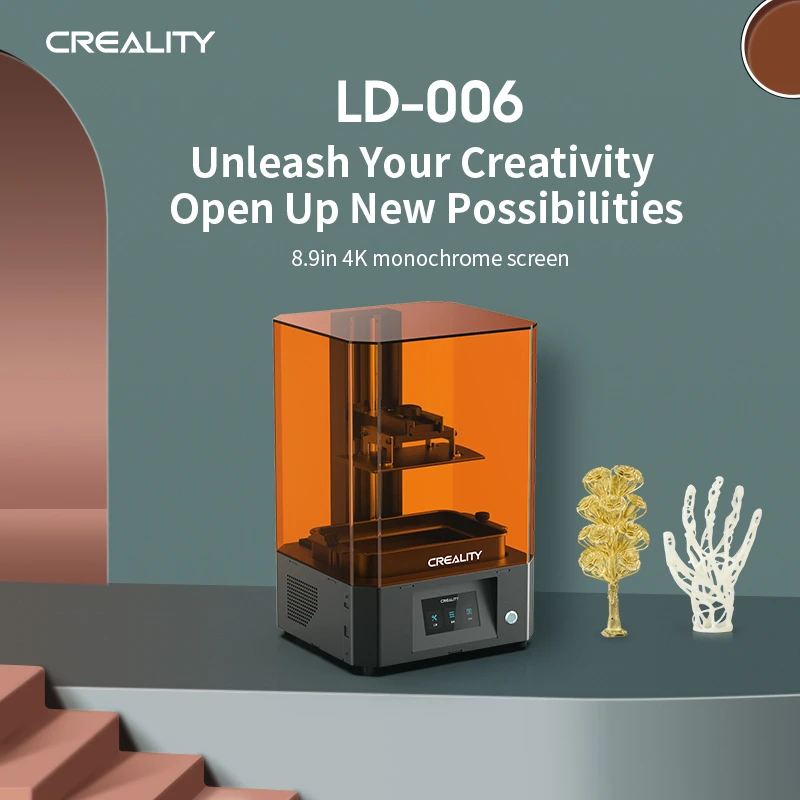 Creality3D LD-006 4K Resin 3D Printer, Large format Resin 3d printer
