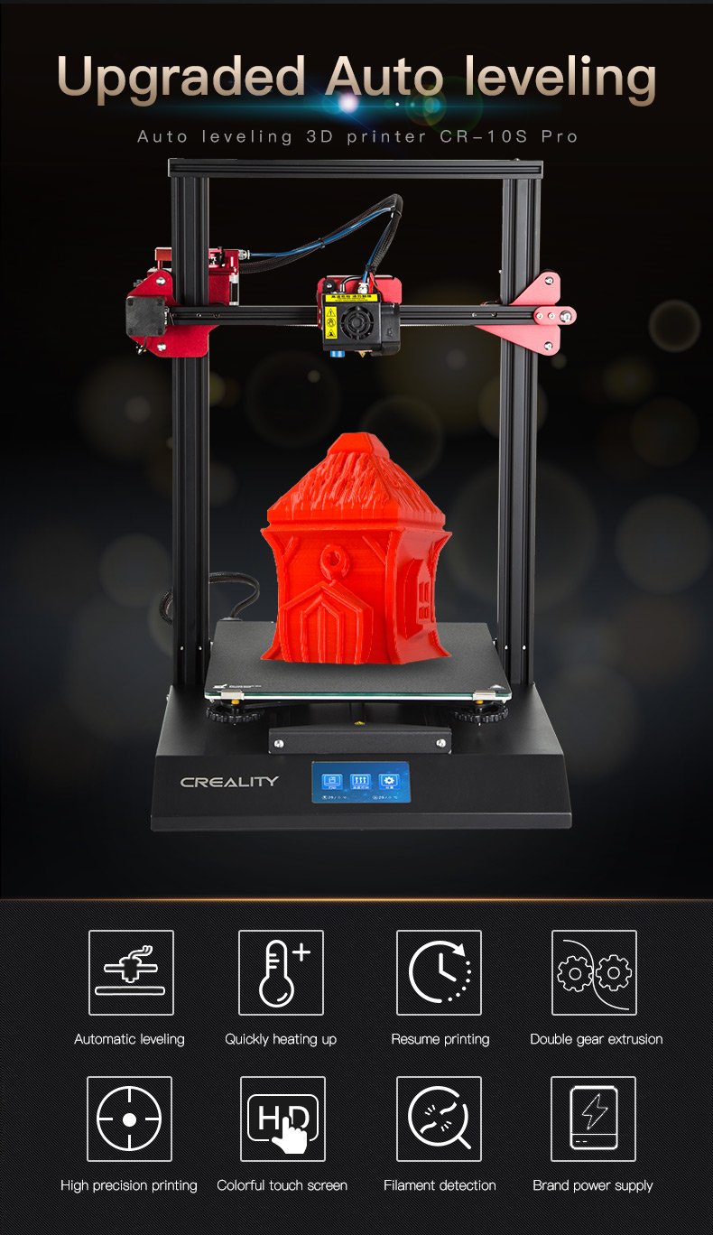 Official Creality CR-10S Pro 3D Printer