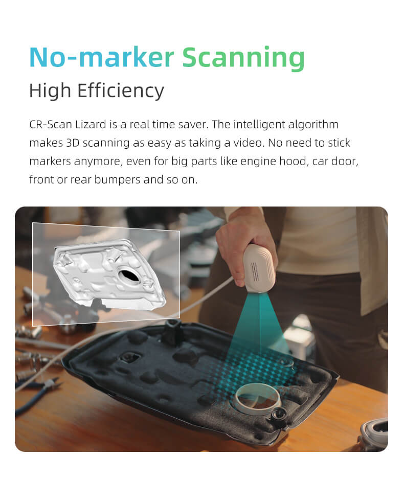 creality CR-Scan Lizard 3d scanner, creality 3d scanner kit