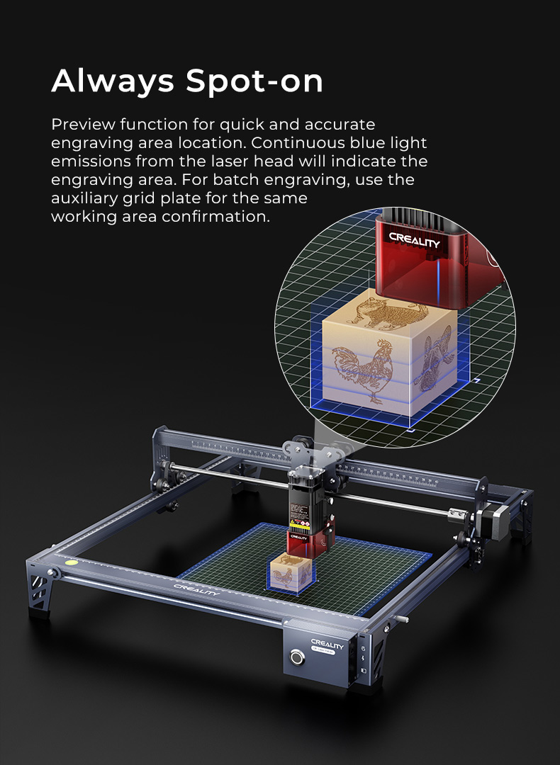 creality cr laser falcon machine