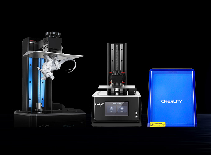 creality halot plus resin printer