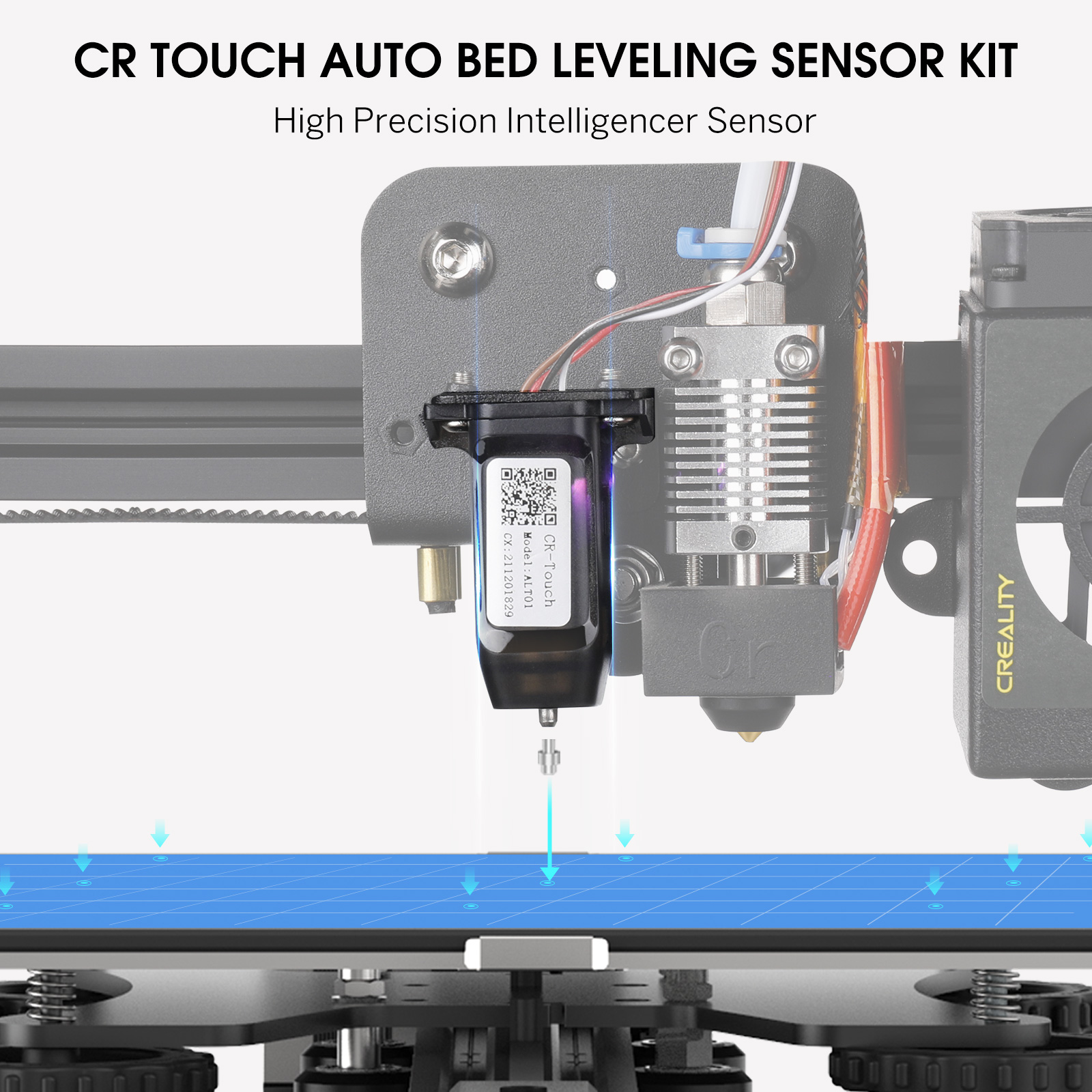 offcial creality cr 10s5 3d printer with cr touch abl