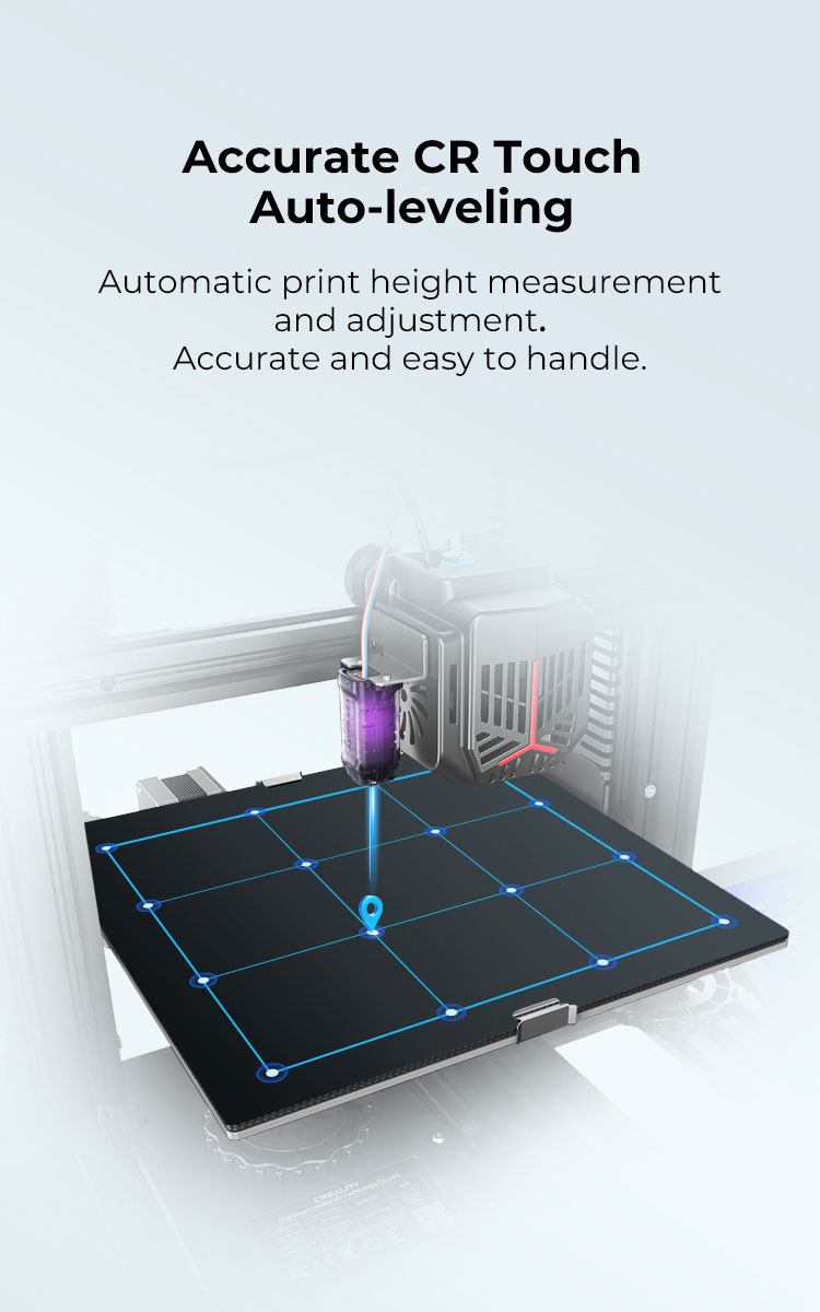 Official 3D Printer CREALITY Ender 3 v2 Neo New Upgrade Version with  CR-Touch Auto Leveling 95% Pre-Installed Resume Printing and Metal Extruder  New