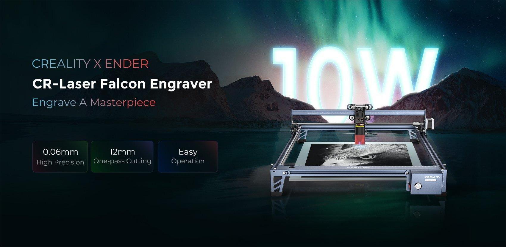 10w laser engraver cutter machine