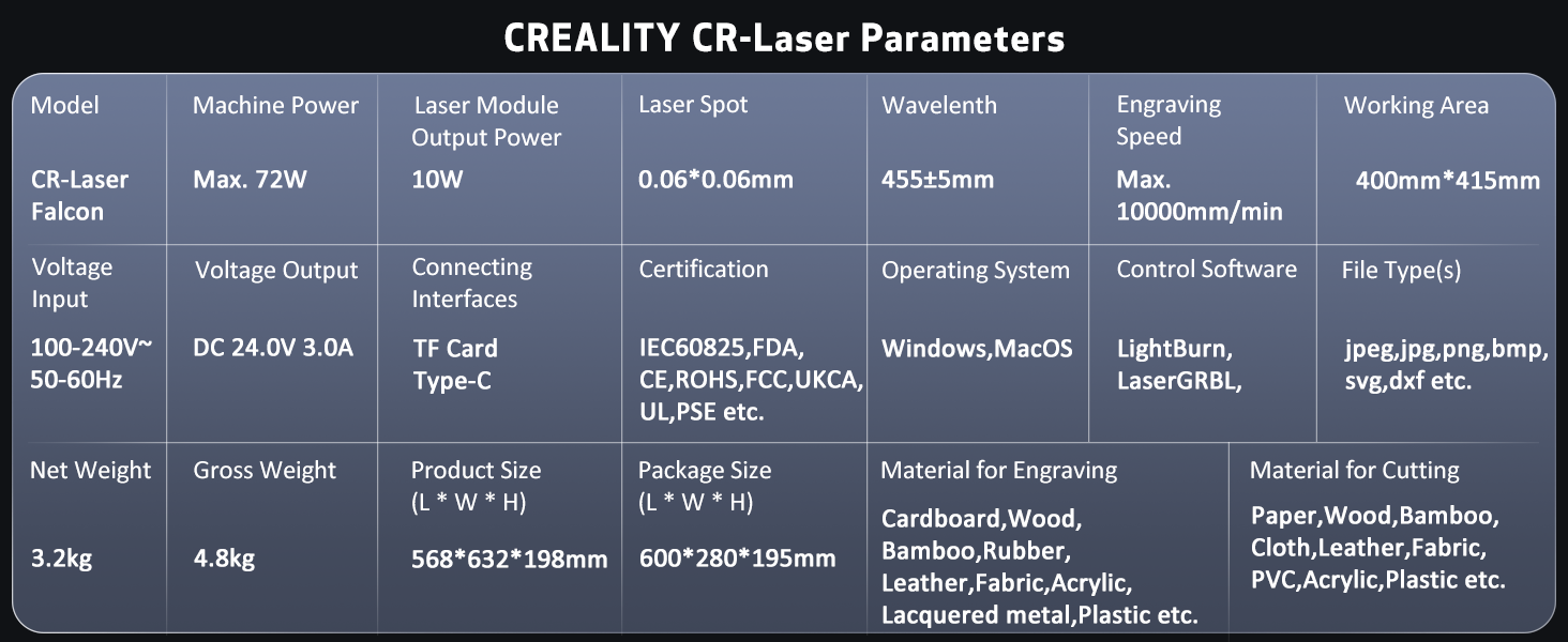 10w laser engraver cutter machine