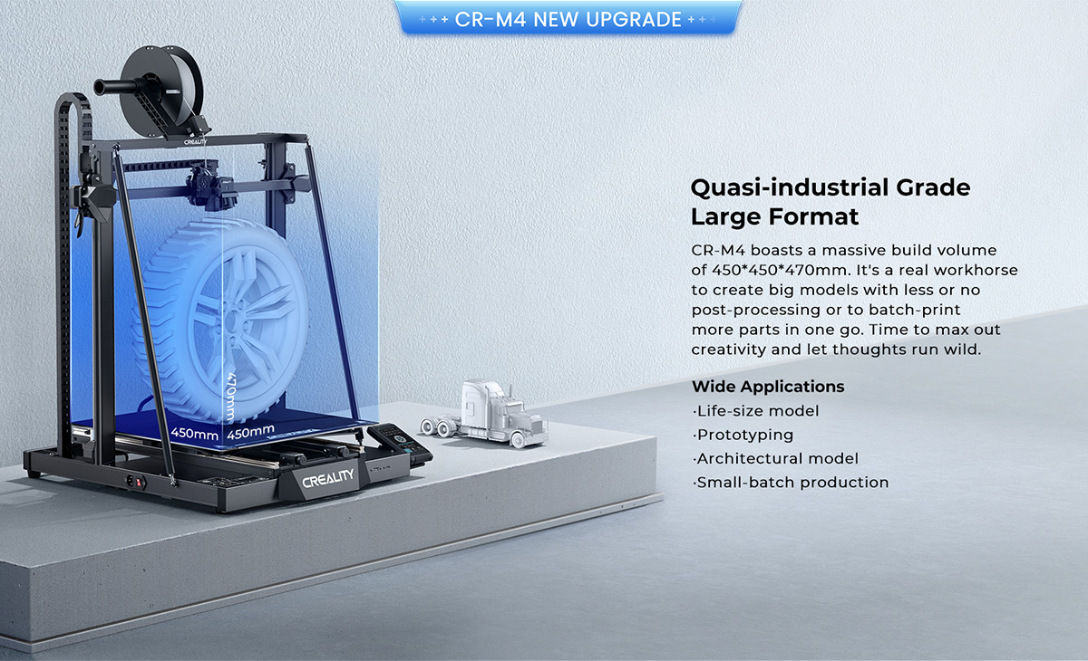 creality cr-m4 large format 3D Printer