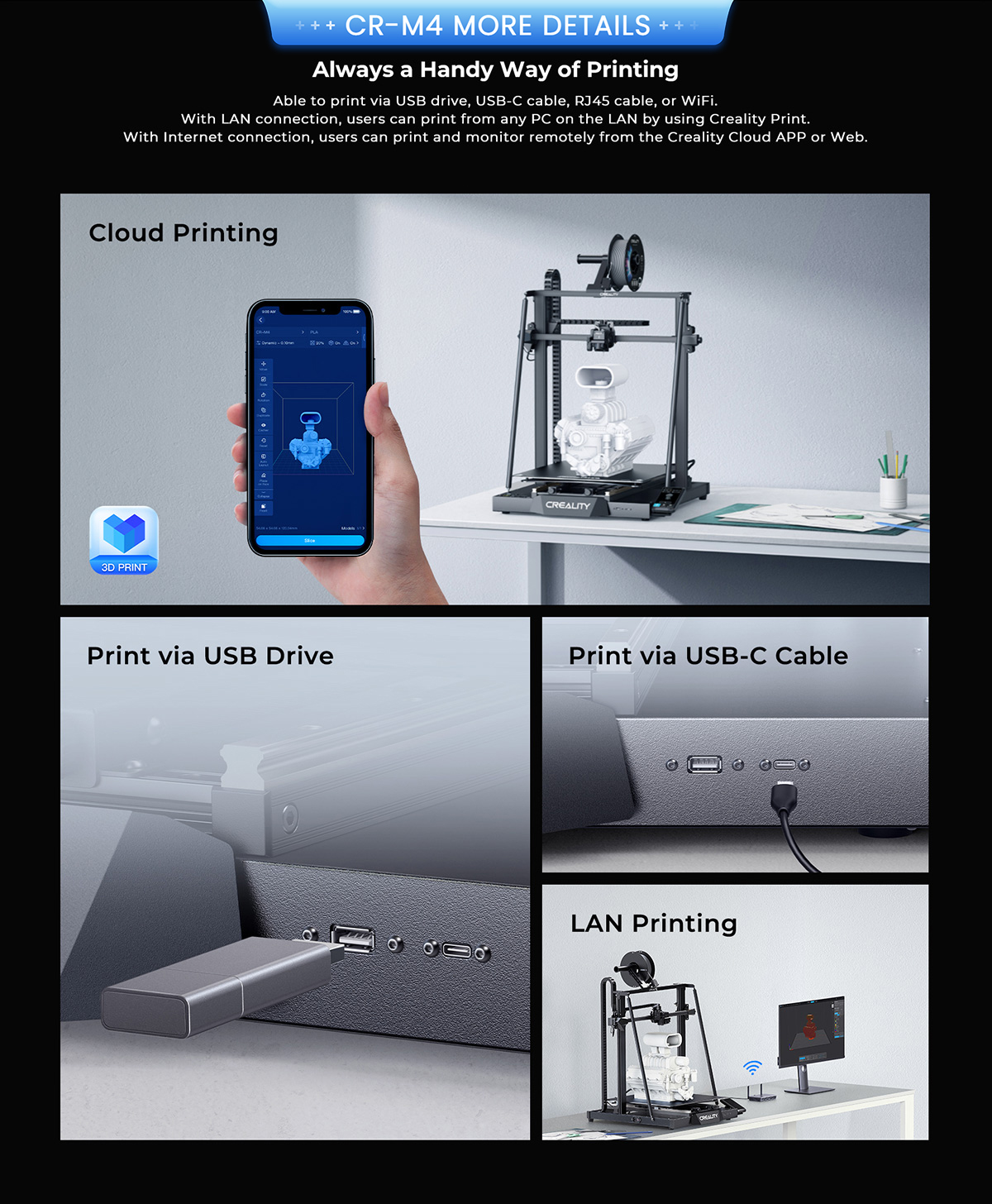 creality cr-m4 large Vomule 3D Printer