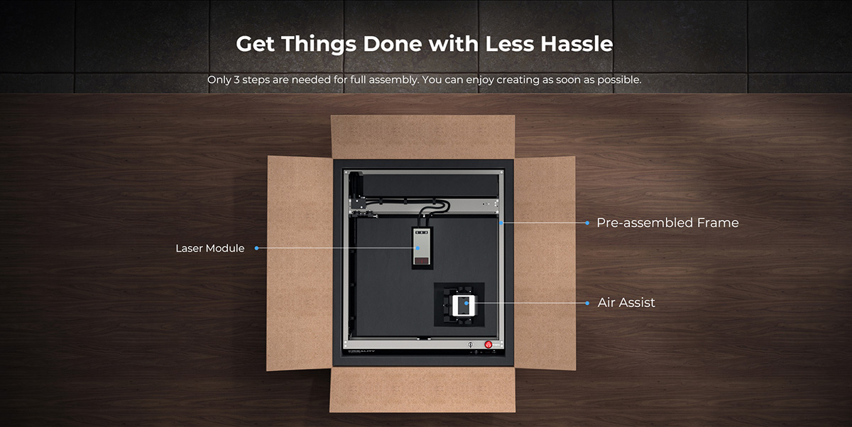  FALCON2 22w Laser Cutters & Engravers