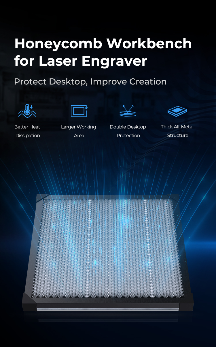 Honeycomb Workbench for Laser Engraver