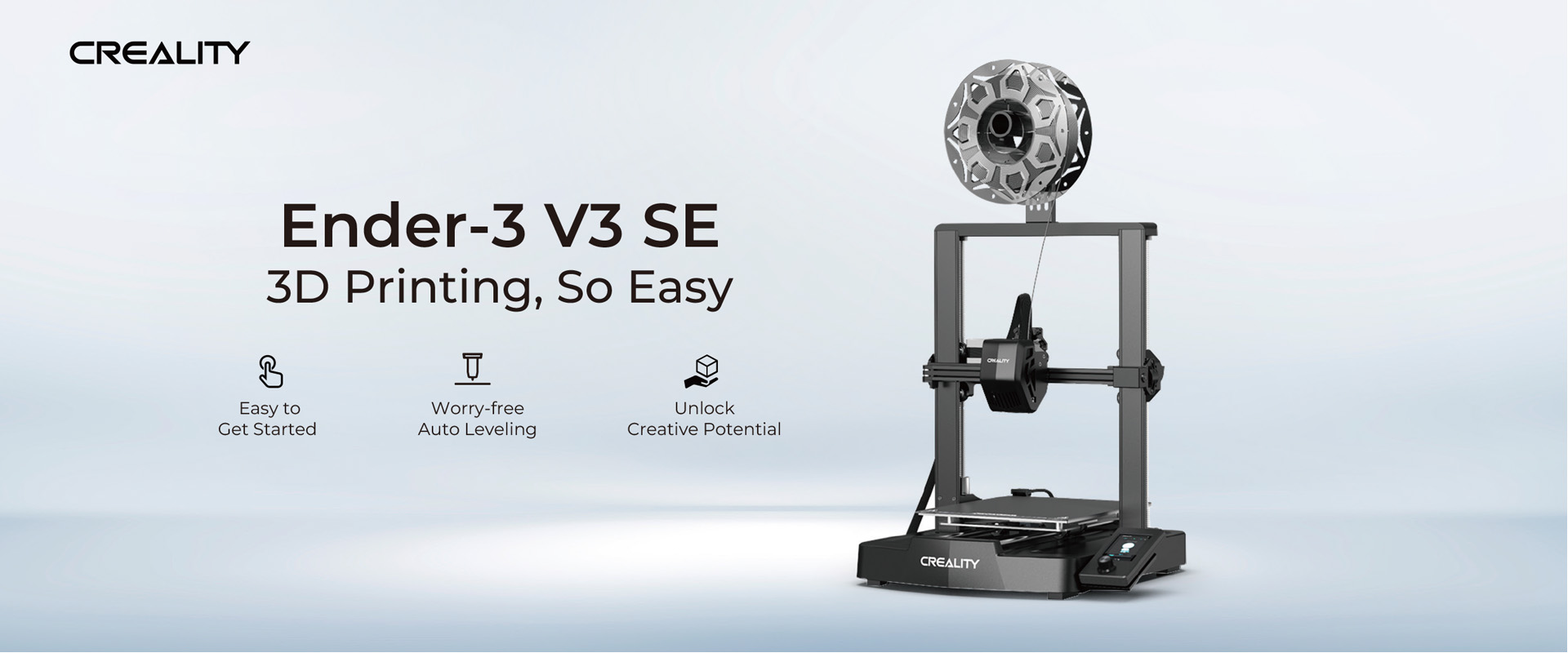 creality ender serisi 3d yazıcı, ender 3 v3se 3d yazıcı