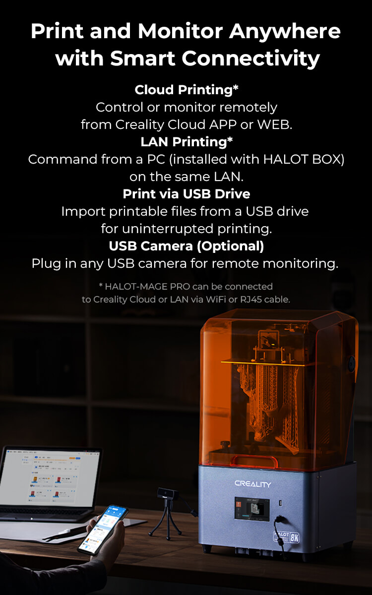 halot mage pro, creality resin 3d printer, hyper fast speed 3d printing