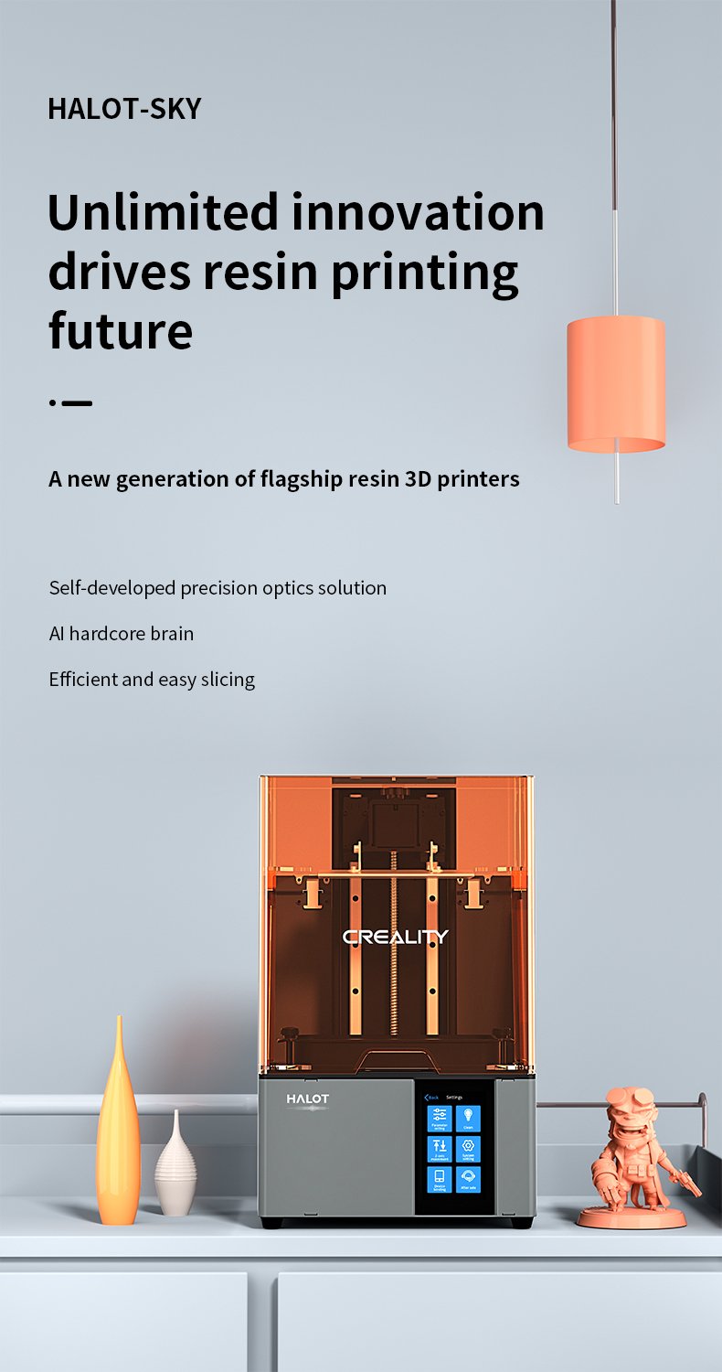 Creality CL-89 Resin 3D Printer impresora 3d creality,impresora creality 3d,halot sky resin 3d printer,Halot One Impresora 3D, Impresora 3D resina UV