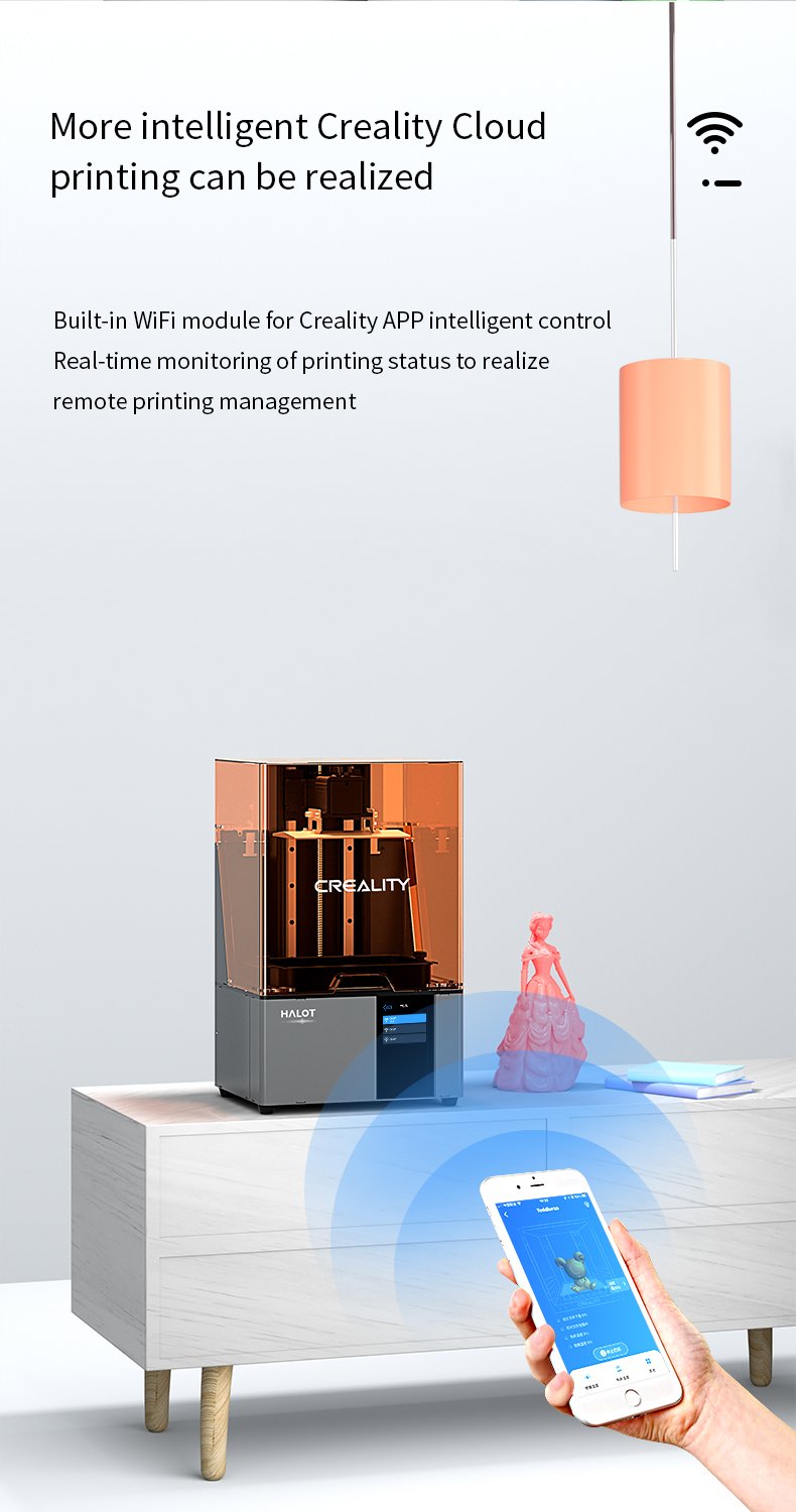 Creality CL-89 Resin 3D Printer impresora 3d creality,impresora creality 3d,halot sky resin 3d printer,Halot One Impresora 3D, Impresora 3D resina UV