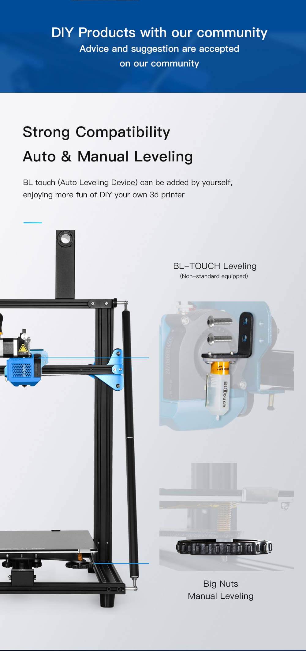 creality cr series 3d printer