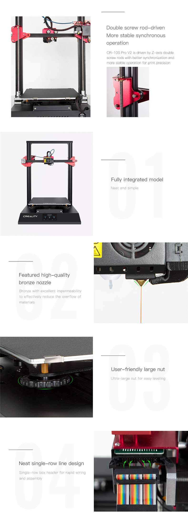 Initiativ Rytmisk økologisk Buy Creality CR-10S Pro V2 3D Printer-Creality CR-10 Series