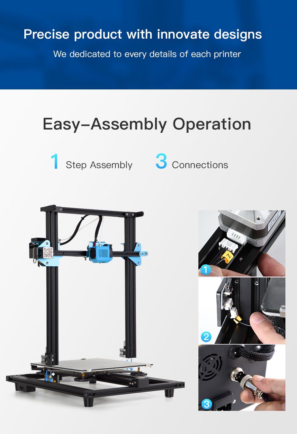 Creality CR-10 V2 HD 3D Printer