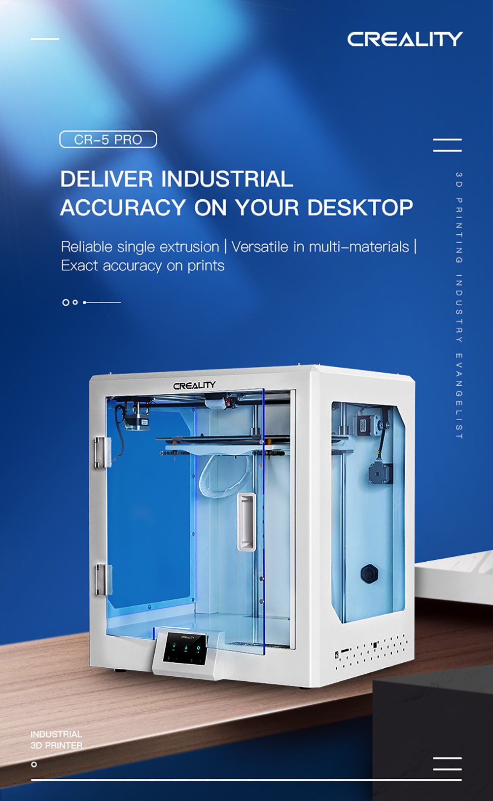 Buy Creality CR5 Pro 3D Printer FFF Desktop 3D Printer